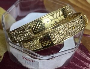 Golden Bangles (Set of 2)