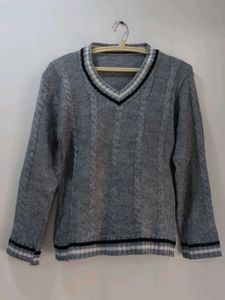 Cozy Cable Knit V-Neck Sweater
