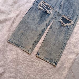 ❤️Acid Wash Distressed Denim Jeans❤️