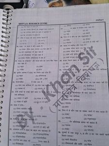 Khan G.S. Research Centre Notes