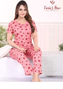 Cute Pink Unicorn Pajama Set