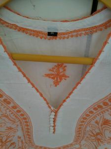 Chikenkari Embroidery Kurta