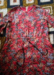 Vibrant Tiger Print Button-Up Shirt
