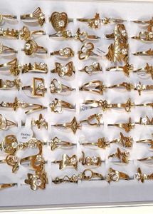 Fashionable Anti Tarnish Rings Set (100 pcs)