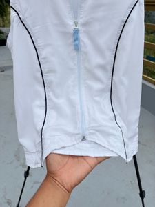 White Sleeveless Vest