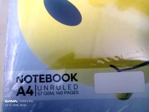 Quickwork Notebook - Unruled Pages