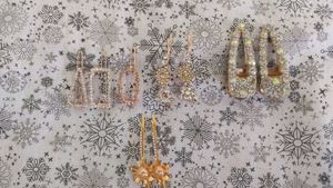 Sparkling Rhinestone Hair Clips Set