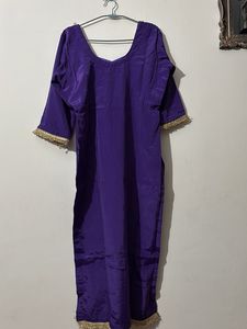 Elegant Purple Kurta Set
