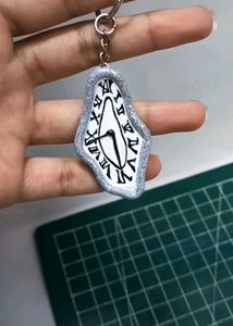 Melting Clock Keychain inspired by Salvador Dali