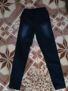 Black Denim Jeans for girl 10 yrs