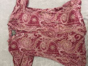Boho Paisley Print Kurta