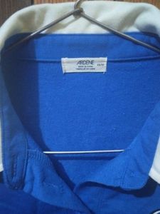 Blue "Good Vibes" Long Sleeve Top
