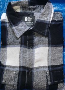 The souled Store Relaxed fit Men's Flannel Check