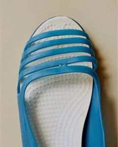 ☔️ Rainy wear - Blue Jelly Flats for Women ☔️