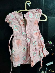 Cute Pink Bunny Dress
