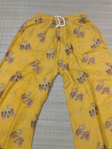 Mustard Colour Rayon Palazzo