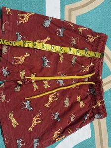 baby boy animal print shorts