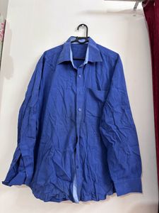 Men's Dark Blue Formal Shirt