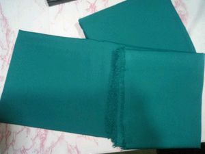 Teal Dress Material Piece