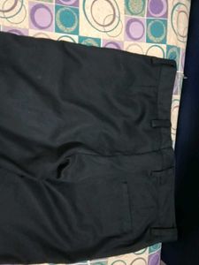 Unisex Classic Black Trousers