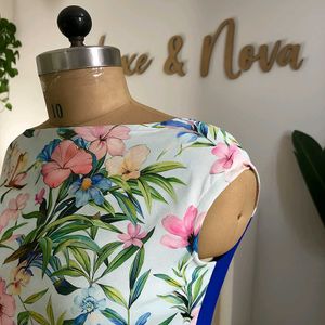 Floral Sheath Dress