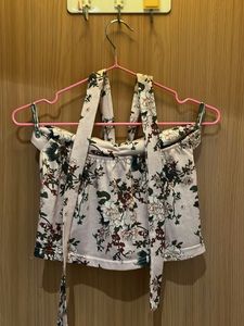 Floral Convertible Halter / Tube Top