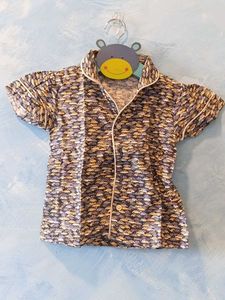 Car Print Pajama Set- (12-18months)