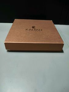 Kalyan Jewellers necklace Box