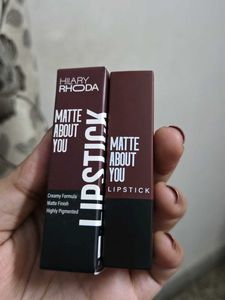 Hilary Rhoda Matte Lipstick set of 3