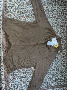 Classic Brown Button-Up Shirt
