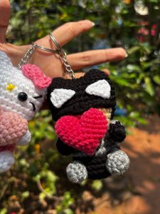 crochet couple keychain ( Pack Of 2)