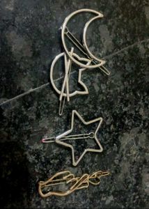 pack of 3 items (hairclaw, hairclip&amp; bangles)