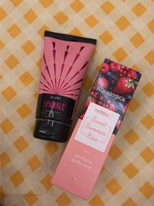 Zudio Sparkle Body Lotion & Aqualogica Mist