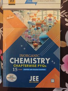 (Inorganic+organic) chemistry for JEE