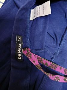 Comfortable Navy Blue Leggings 2xl