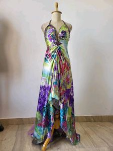 Y2k Cocktail Satin Gown