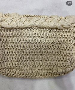 Woven Straw Shoulder Bag