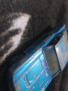 Vintage Blue Toy Car