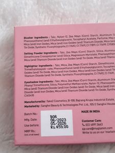 Myglamm popxo Hot Damn Face &amp; Eye Kit