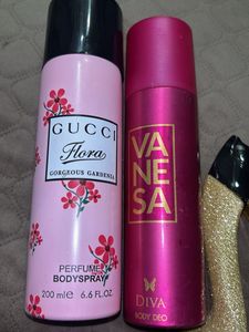 Gucci Flora &amp; Vanessa Perfume Set
