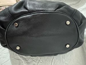 Kate Spade Black Leather Hobo Bag