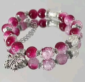 Beautiful Beaded Butterfly Bracelet