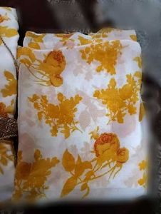 Elegant Yellow Floral Ethnic Gown