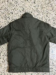 Y2k Olive Green Casual Jacket