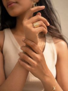 Chunky Gold Statement Ring