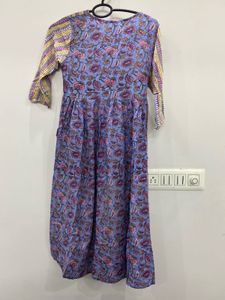 Beautiful Floral Print Maxi Dress