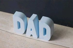 Decorative " Customized " Letters
