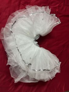 Sparkling White Tulle Skirt