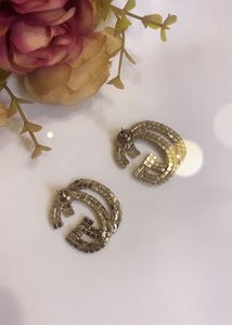 New Sparkling Double G Earrings
