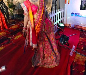 Beautiful readymade lehenga saree in discount